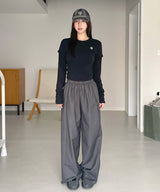 LAYERED LONG SLEEVE T-SHIRT [4color]