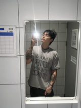 No.1353 LT クロップレイヤードハーフTシャツ (3color)