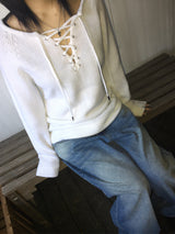 [easeas made] Holly Eyelet Knit