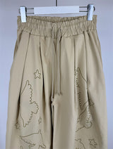 BIRD TUCK BANDING SLACKS (2C)