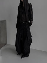 destroyed see-through knit (2color)