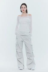 FOG LOOSE TOP white