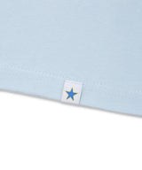 W スペースロゴ半袖Tシャツ BLUE(CV2EMFT519A)