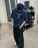 ビリーブユアプロセスTシャツ (Blue)