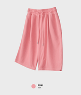 Look Wibird Supima Pigment Bermuda Pin Tuck Shorts