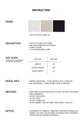 MOON BOLERO black