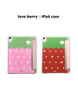 love berry iPad case