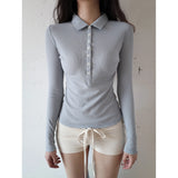 【MADE】pop stitch t, light blue