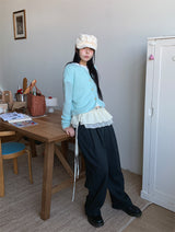 TWINKLE LAYERED BELT SKIRT (2C)