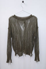 Vintage Grunge Knit (Brown)