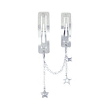 Star drape chain Earring Hairpin