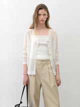 (CD-2202)ESSENTIAL LOOSE FIT CARDIGAN