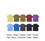 Palette Pigment Plain Short Sleeve T-shirt