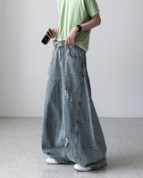 Raito Curved Balloon Denim
