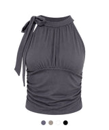 Avely Tie Neck Sleeveless