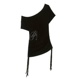 [Made]ホットフィックスストラップT (black)