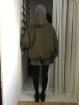 Ribbed Frill Knit Shorts (2color)