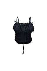 GAGA RIBBON BUSTIER / BLACK