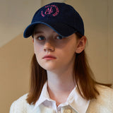 Round Logo Ball Cap (Dark Blue Denim)
