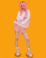 ピンクラビットフーディー (3color)