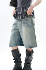 All X-ray bermuda denim