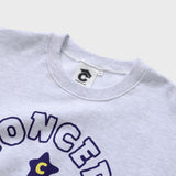 Handlogo sweatshirt / Ash gray [Unisex]