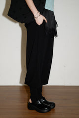 Leg Warmer Sweatpants (Black)