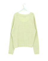 Pabor Deep U-Neck Loose-Fit Knit