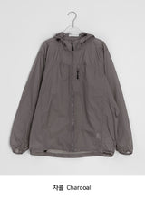 [unisex] オート軽量フードウインドブレーカージャケット