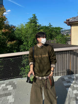 Frontail Brush Angora Knit 4C