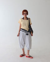 Layered Waffle Sleeveless & Short Sleeve T-Shirt Set