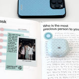 oab milky airpods case (mint)
