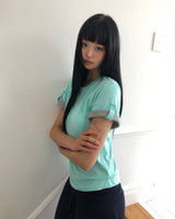 モバ ロールアップ ショートスリーブ Tシャツ