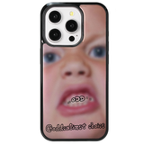 ヒップ アングリー ベビー フェイス エポキシ バンパー iPhone ケース