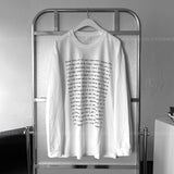 DP761471626868 ロングスリーブTシャツ withレタリング (2 colors)