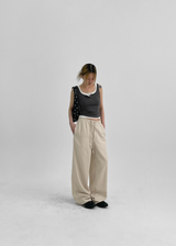 [MADE] Minos Linen Banding Pants
