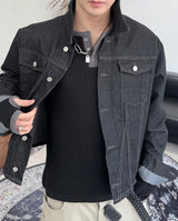 LP Back Slash Denim Jacket