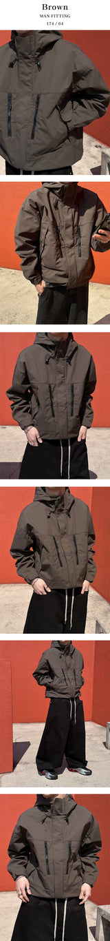 [Unisex] ハイテクウィンドジャンパー(4color)