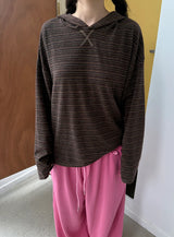  tension stripe hood T