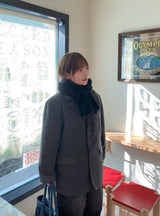 Ryukit Basic Wool Knit Muffler