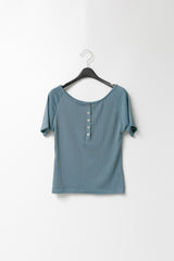 golgi raglan button top(5colors)
