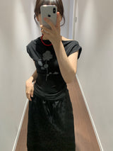 Rosie Off-Shoulder T-Shirt (3color)