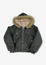 MG Winter Fur Short Padding Jumper