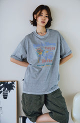26SS★ハッピー バスケット ピグメント ショートスリーブ Tシャツ