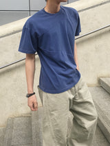 カリゴ ピグメント カットアウト ショートスリーブ Tシャツ 4C