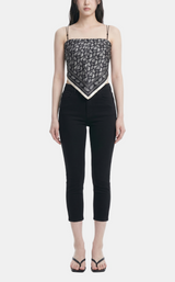 Neria Paisley Bandana Top