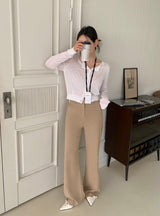 [MADE] Even, see-through long-sleeved cardigan