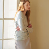 Layered Tencel Tee Green