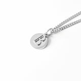 Men's ネックレスサークルペンダントステンレススチール_CLEF バズネックレス