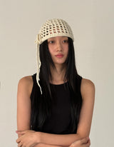  crochet ribbon hat